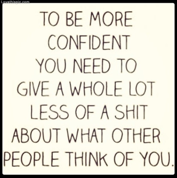 how to be confident🍥🌸🙉😊