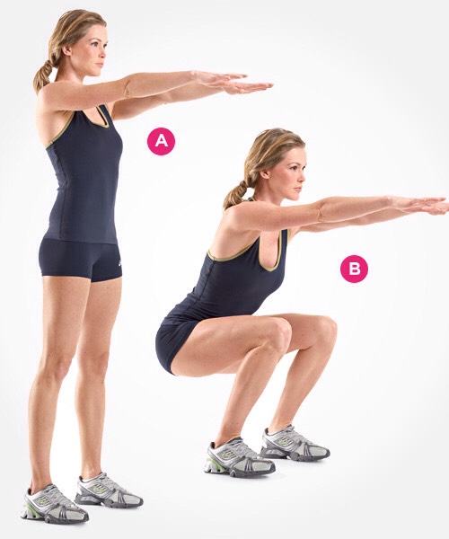 15 squats
