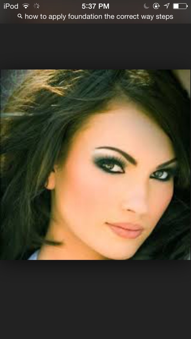 This is how you will look if you wear foundation! You might want to😄