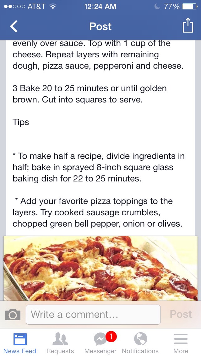 Baked Pizza