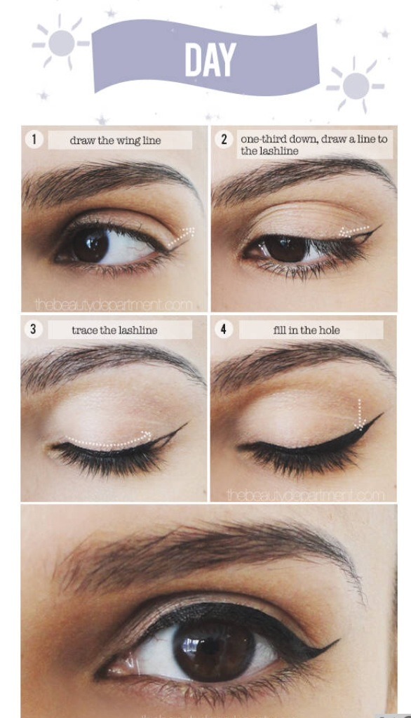 💥✨ Easy Tutorial - Transforming Eyeliner From Day To Night 👍😀