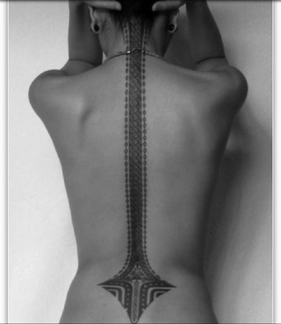 Spectacular Spine Tattoos !!!
