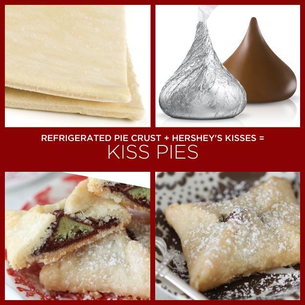 Refrigerated Pie Crust + Hershey’s Kisses = Kiss Pies