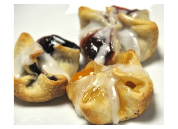 Step 4: Cool pies and then drizzle with icing mixture (Powdered Sugar and Milk)

