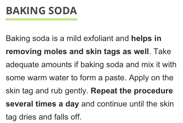 Home Remedies To Remove Skin  Tags 