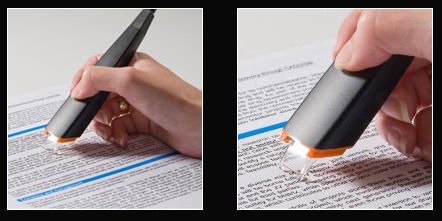#11	 A highlighter that uploads scanned text to your computer.
Great for taking notes on the go.