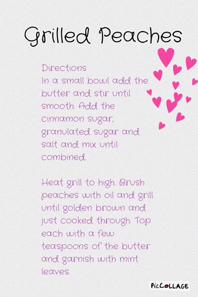 How To Make Grilled Peaches With Cinnamon Sugar Butter