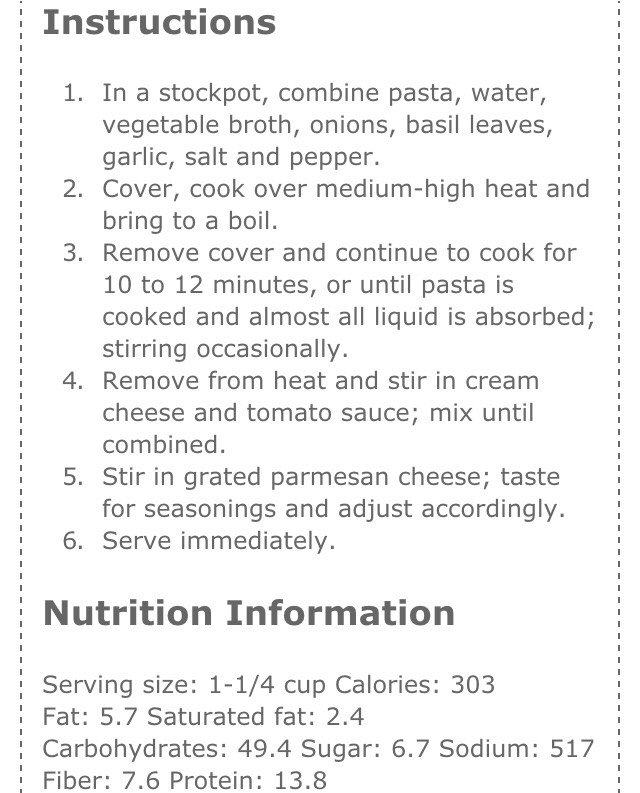 Creamy Tomato ONE pot Pasta! HEALTHY EATING! 