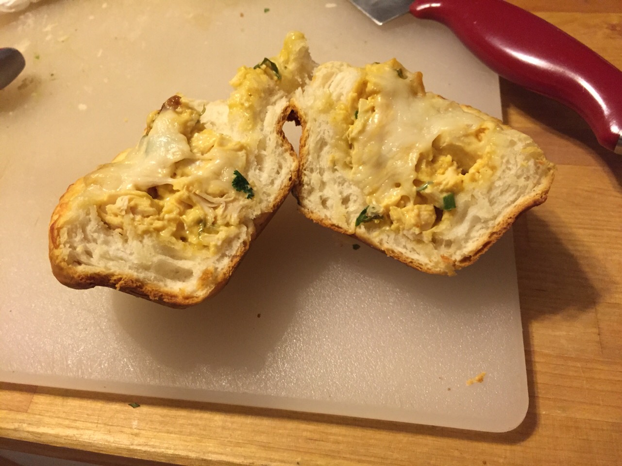 Simple & Quick Buffalo Chicken Muffins 