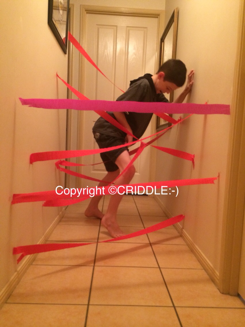 Kids Fun Hallway Laser Maze