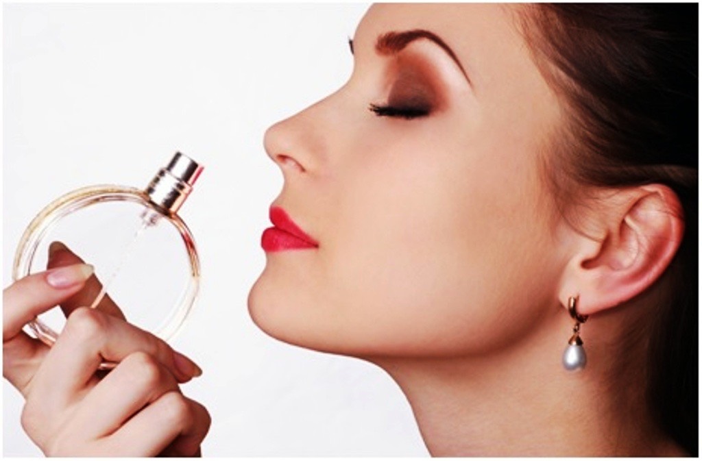 Spray a little bit of perfume or body spray( do not saturate yourself with it otherwise you'll smell too strong.