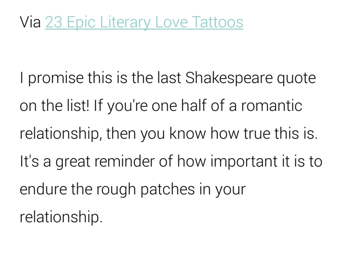 15 Tattoo Quotes From Classic Literature For Your First Tattoo!