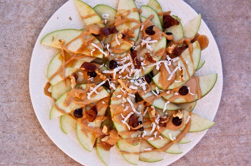 Apple nachos 