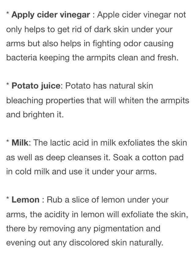 Clean Fresh Armpits 