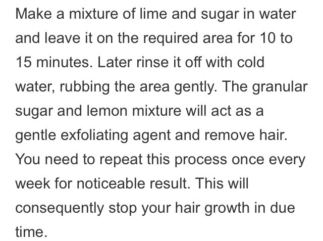 🚫5⃣ Ways To Stop Hair Growth Naturally!🚫