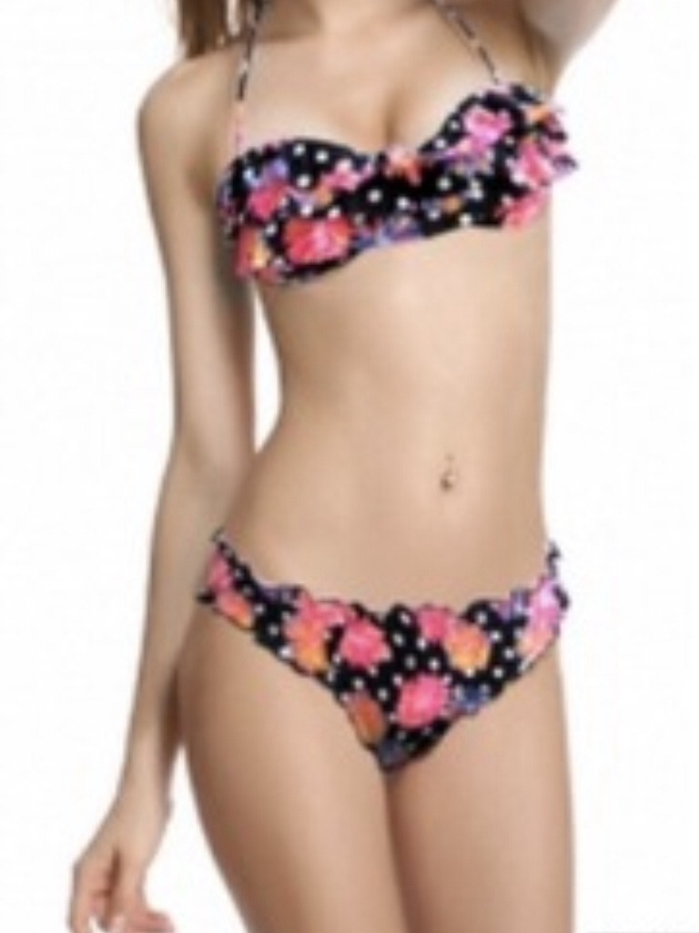 Athletic body - go for bright colours and prints, look for ruffles and gathering and avoid going for strapless as this gives more of a box figure ...