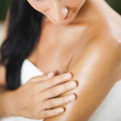 Moisturizer: As a solid, coconut oil's creamy texture makes it the perfect light moisturizer to slather all over. Apply a quarter sized amount right after you get out of the shower so it can sink into your warm skin.