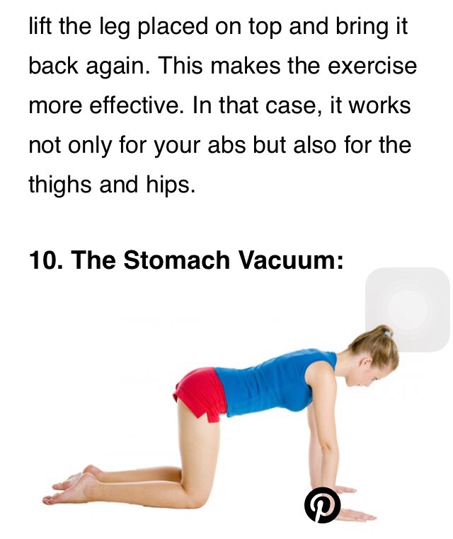 Best Stomach Weight Loss Exercises