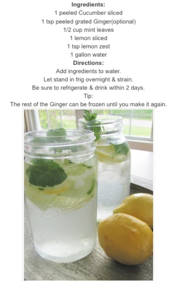 ❕✨Drink Healthy Cucumber Lemon ginger Water✨❕