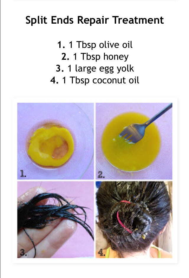 Dry Damaged Hair And Split Ends Repair Treatment👌