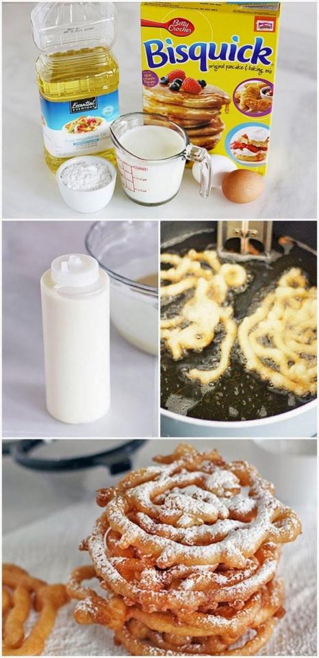 State Fair Funnel Cake Recipe