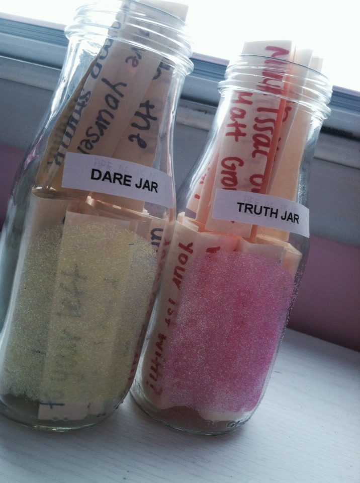 Step 8: I did the same thing for another jar and made it all Truths! Enjoy!