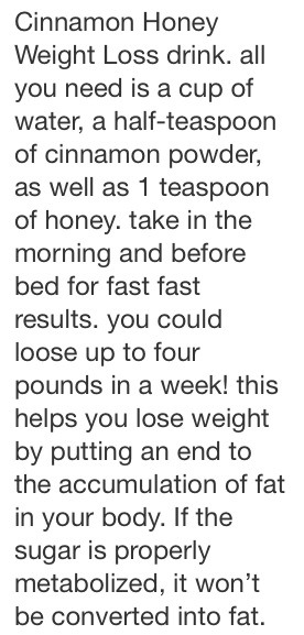 💥✨ Cinnamon Honey Drink For Weight Loss!!! ✨💥