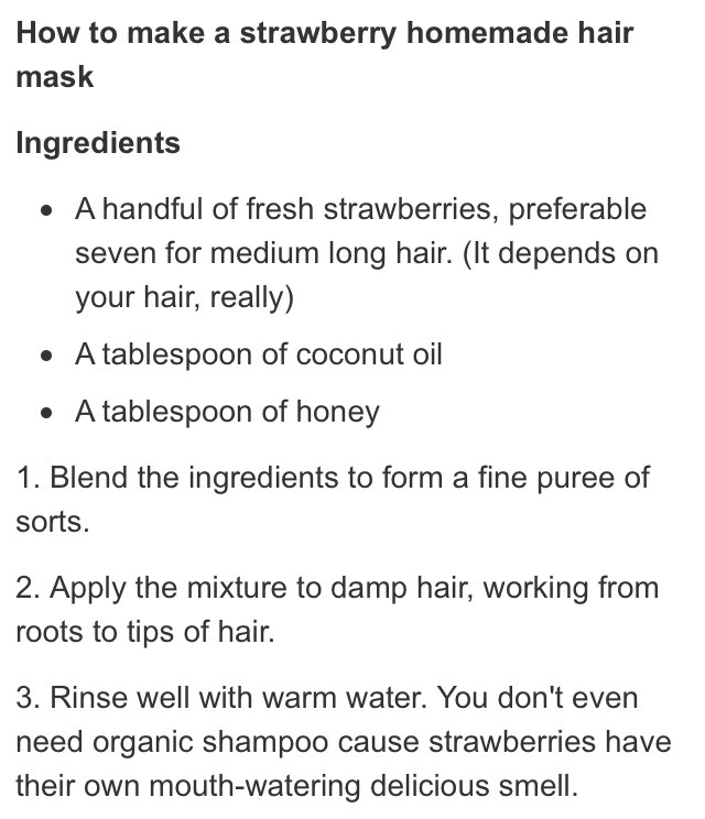 DIY Hair Masks That Make Your Hair Grow Longer And Healthier💆💁