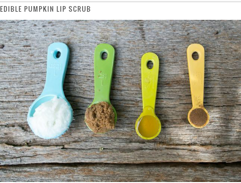 DIY Pumpkin Pie Edible Lip Scrub For Yummy Soft Lips !!!!