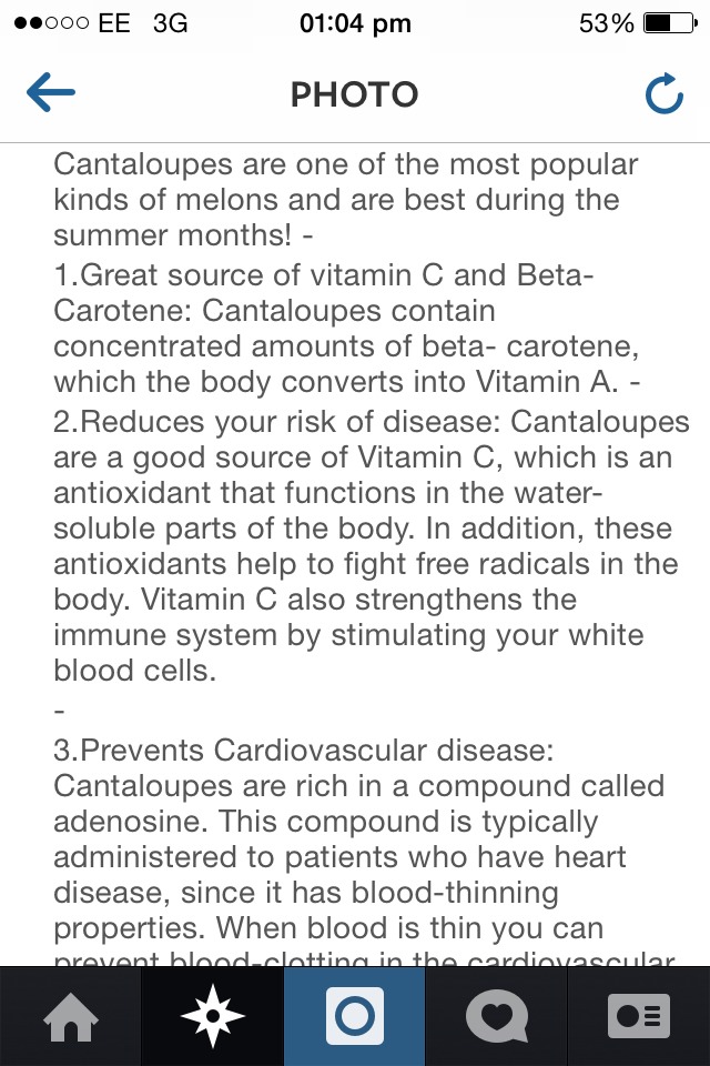 Food Health Benefits Of....
