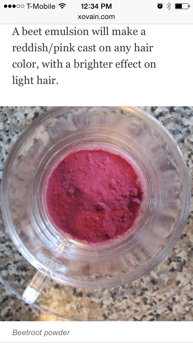 Dye Hair With Tea🙆