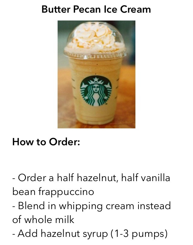 Starbucks Secret Menu Frappuccinos Recipes To Order  