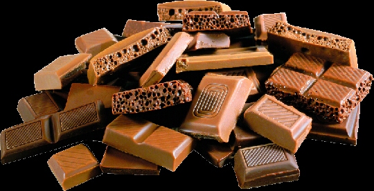 and any type of chocolate you love😍