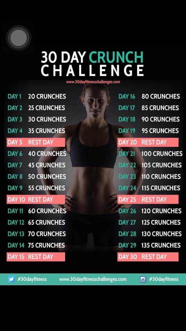 30 Day Challenge Workouts