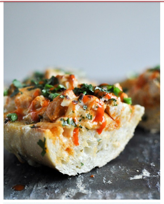 Buffalo Chicken French Breads