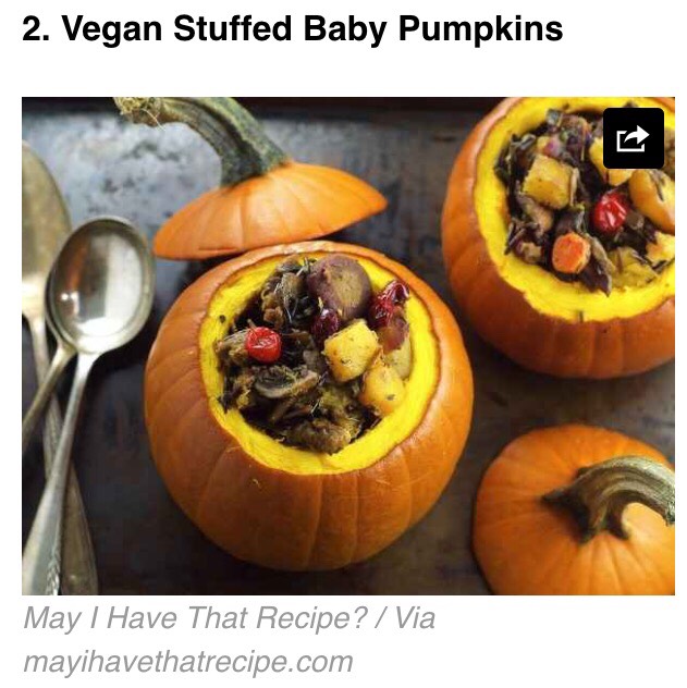http://mayihavethatrecipe.com/2015/10/29/vegan-wild-rice-and-chorizo-stuffed-baby-pumpkin/