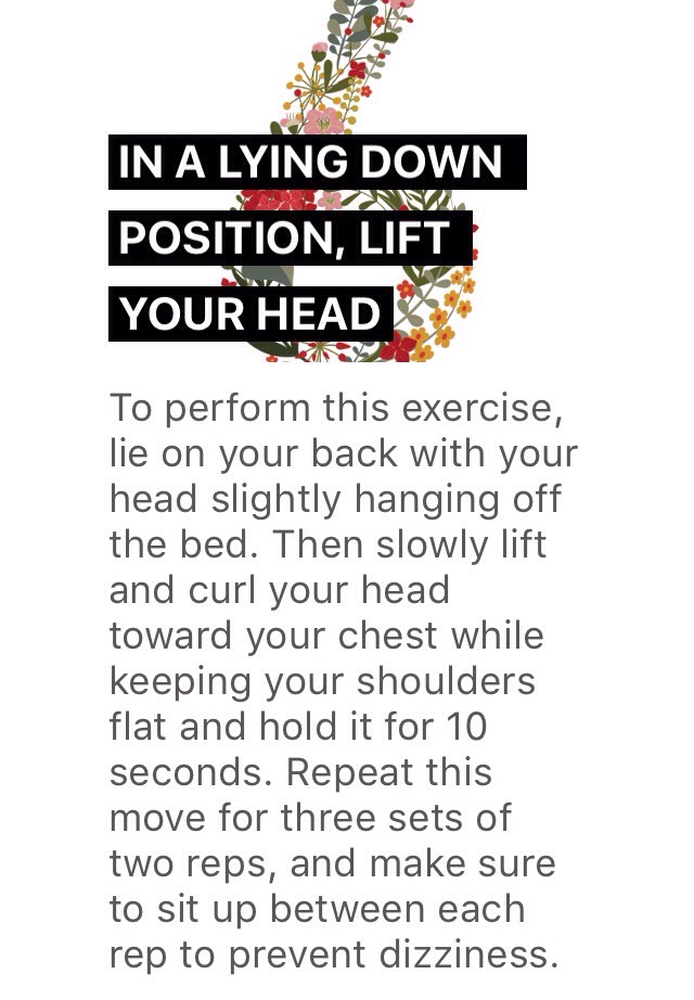 7 Easy Exercises To Get Rid Of That Double Chin!