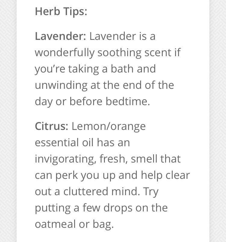 Oatmeal And Herb Bath Bags! Perfect For The Skin