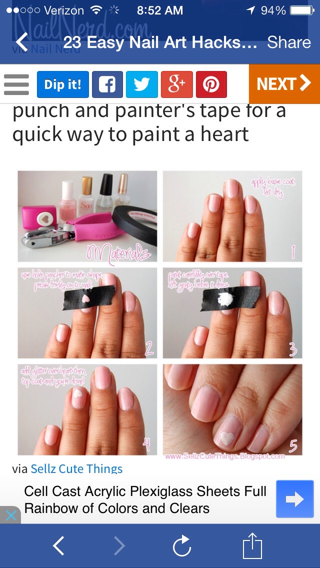 Super Cute Nail Art!💅