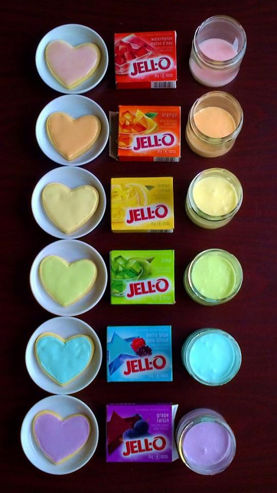 If you don’t have food coloring, you can use Jell-O to color frosting.