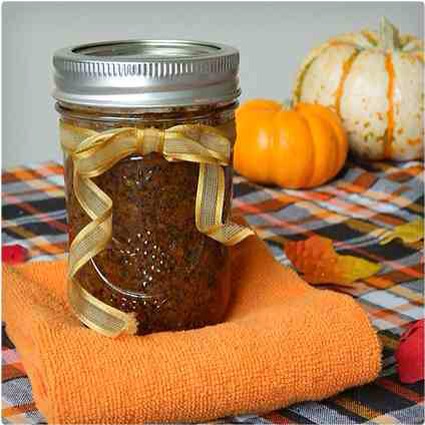 34. Pumpkin Spice Coffee Body Scrub

This body scrub smells amazing, and may be one of the best things to whip up during the fall months, when pumpkin makes the most sense. It’s almost as if you’re making a dessert, but this is something that you’ll be putting on your body for fantastic feeling skin