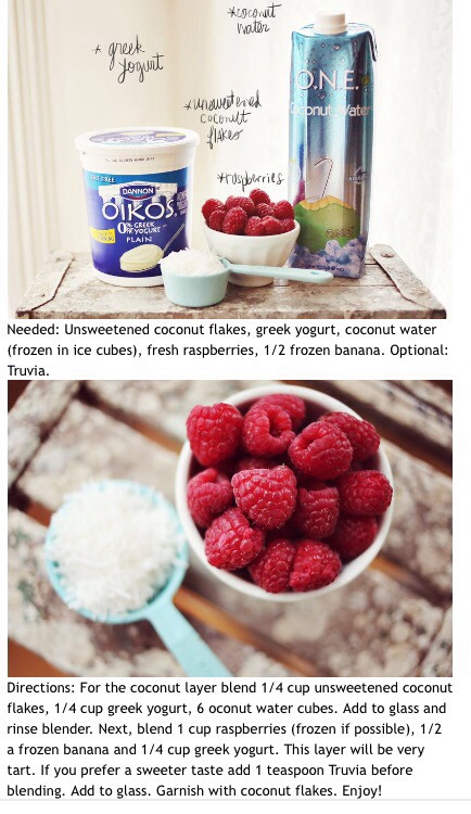 Easy And Fresh Raspberry Coconut Smoothie 🍹🍧