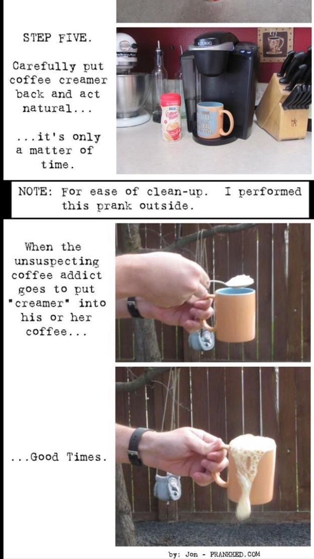 April fools Day Ideas! ( Not Mean, But Funny Franks ! )