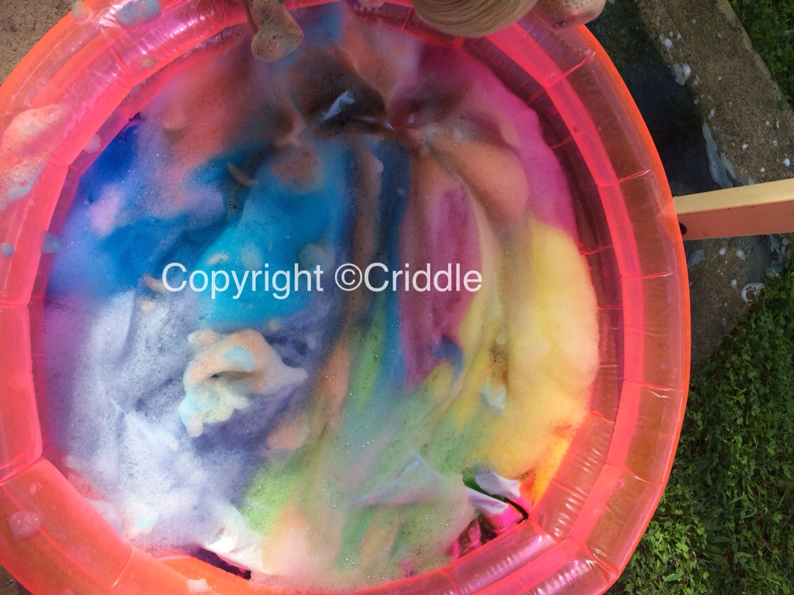 Rainbow Bubbles Toddler Sensory Play Fun Kids
