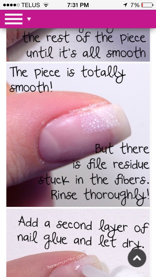Fix Ur Broken Nail 😃