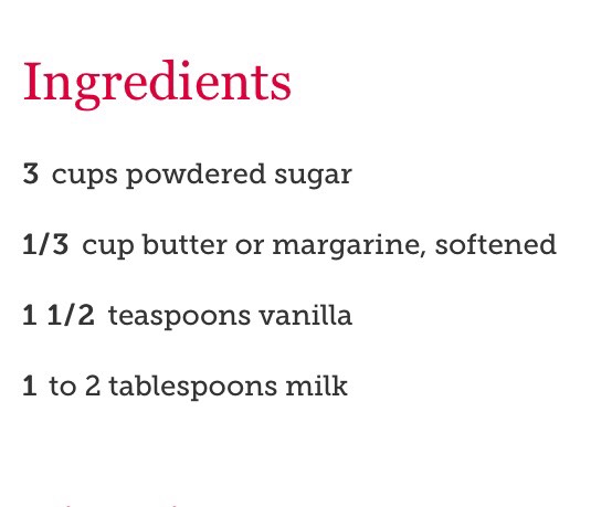 Vanilla Buttercream Frosting 