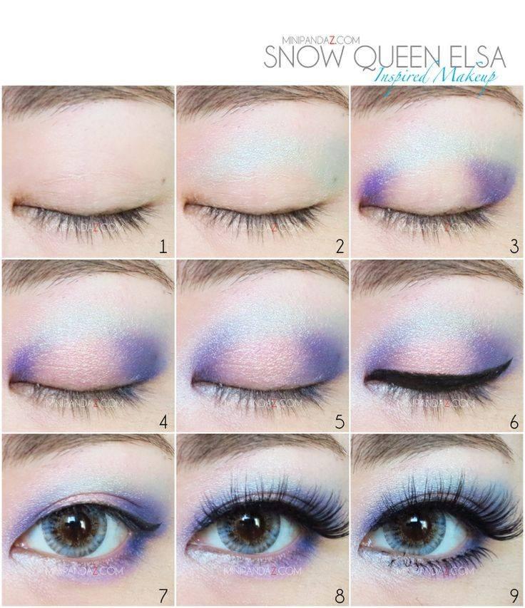 3 Disney Frozen Eye Makeup Tutorials 