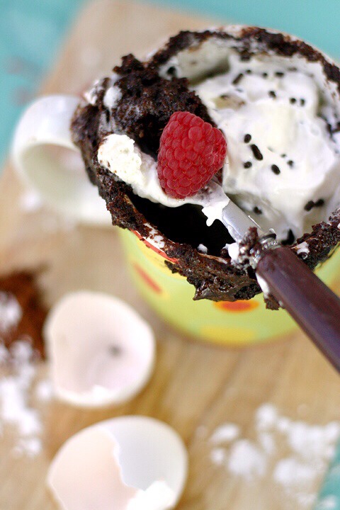 Step three:
Serve with a side of powdered sugar, ice cream, fruit or whatever you prefer!