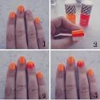 Sunset nails