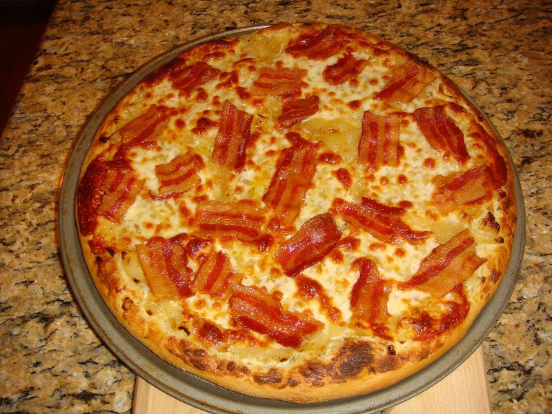 Put bacon on that frozen pizza